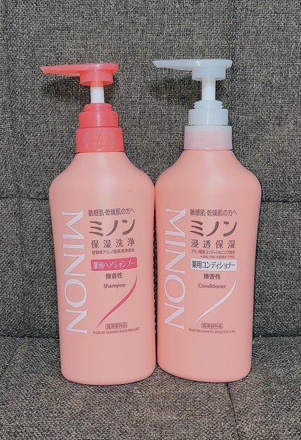 ミノン薬用ヘアシャンプー/薬用コンディショナー/ミノン/市販シャンプーを使ったクチコミ(2枚目)