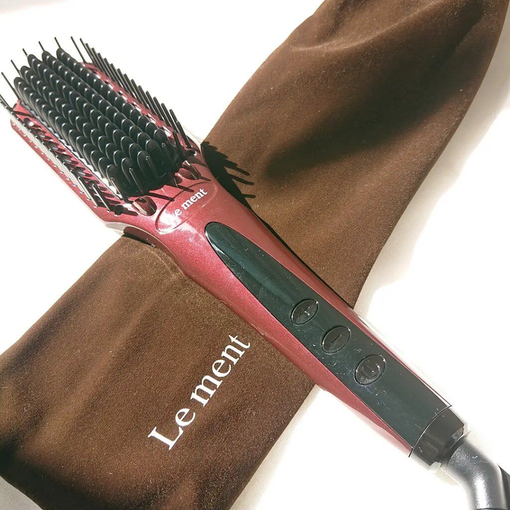 ストレートヒートブラシ/Le ment/ヒートブラシを使ったクチコミ（3枚目）