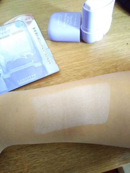 UVプロテクショントーンアップ サンスティック/LABIOTTE/日焼け止めスティックを使ったクチコミ(2枚目)