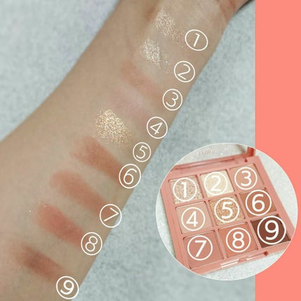 プレイカラーアイズ ミューリーロマンス/ETUDE/アイシャドウパレットを使ったクチコミ(3枚目)