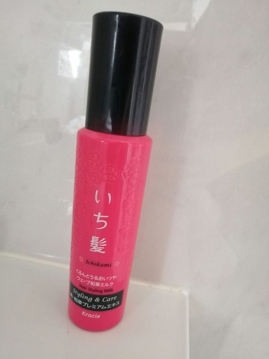 くるんとうるおいツヤウェーブ和草ミルク/いち髪/ヘアミルクを使ったクチコミ（1枚目）