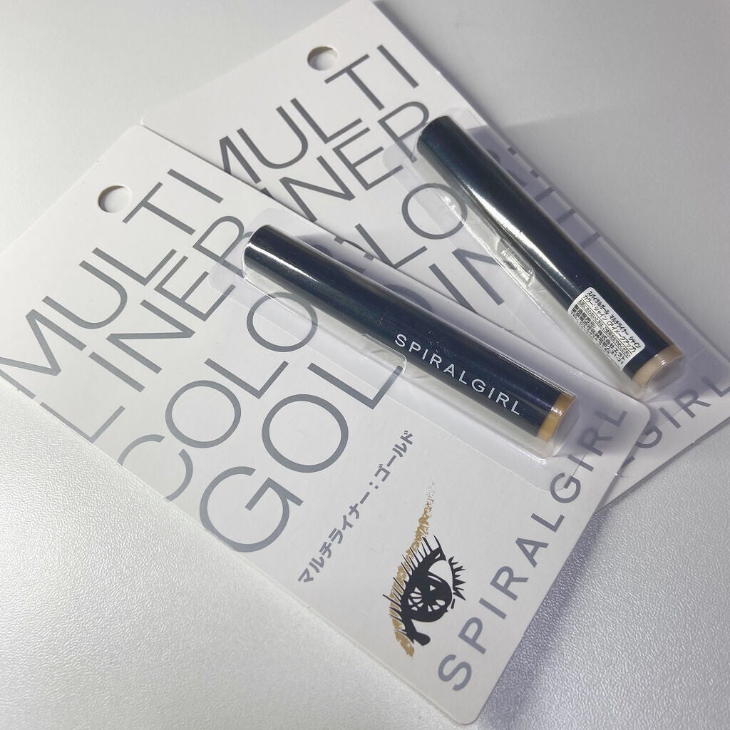 SPIRAL GIRL マルチライナー/DAISO/スティックアイシャドウを使ったクチコミ(1枚目)