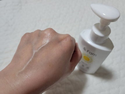 マイルドUV SPF33 PA+++/& Fam/日焼け止めジェルを使ったクチコミ(3枚目)
