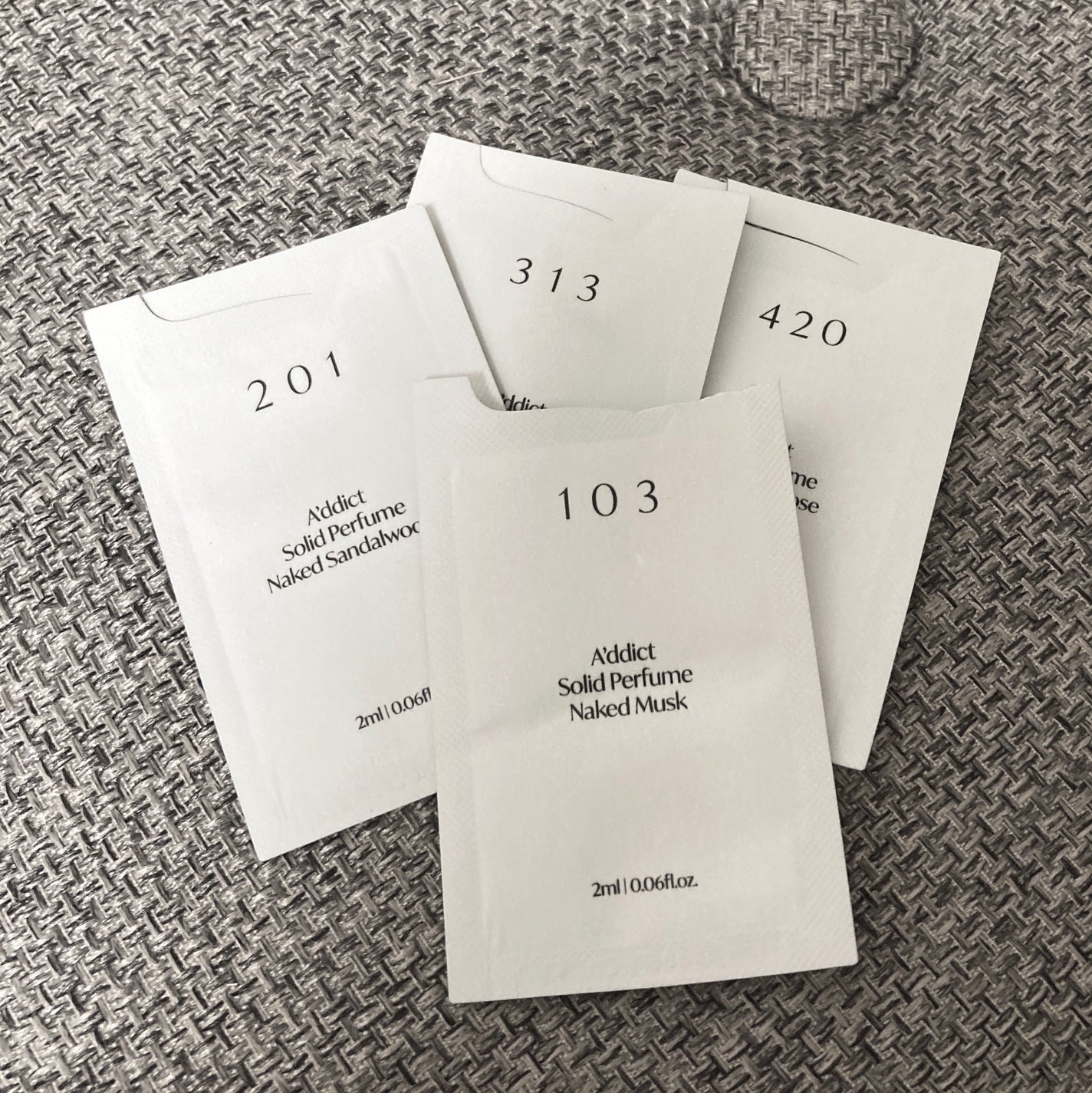 ソリッドパフューム ムスク 103/Addct/練り香水を使ったクチコミ(1枚目)
