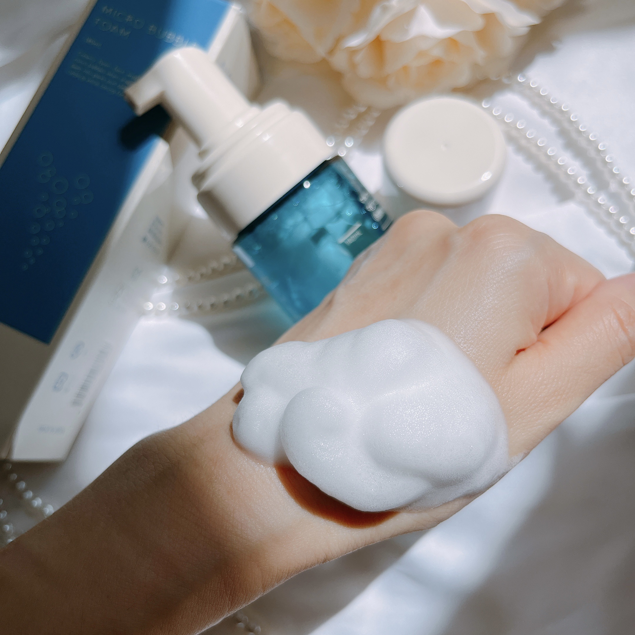 マイクロバブルフォームａ/Macchia Label/泡洗顔を使ったクチコミ（3枚目）