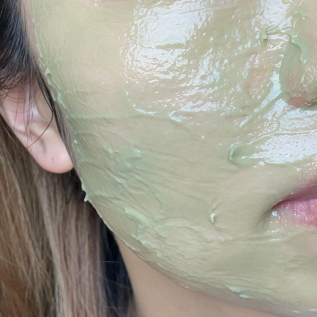 skinmarche WAOPLUS ハートリーフマグワートブースターマスク/ブレーンコスモス/洗い流すパック・マスクを使ったクチコミ(2枚目)