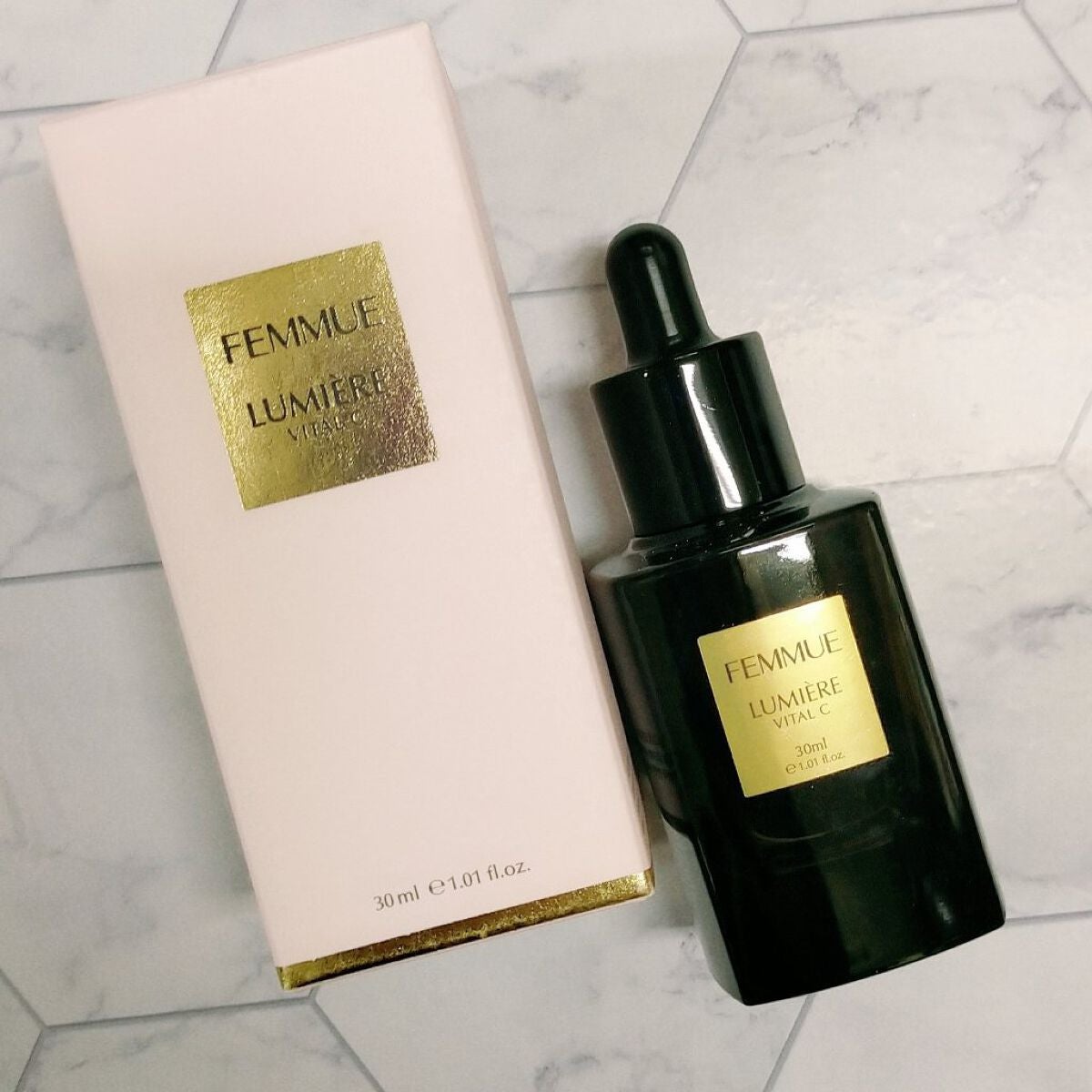 ルミエール ヴァイタルC/FEMMUE/ブースター・導入液を使ったクチコミ(3枚目)