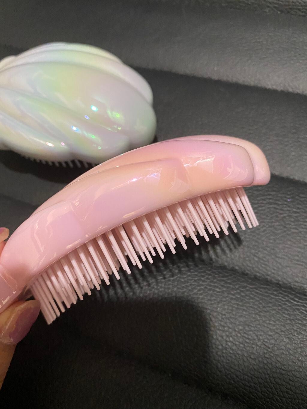 FUNFUN HAIR BLUSH SHELL/フランフラン/ヘアブラシを使ったクチコミ(8枚目)