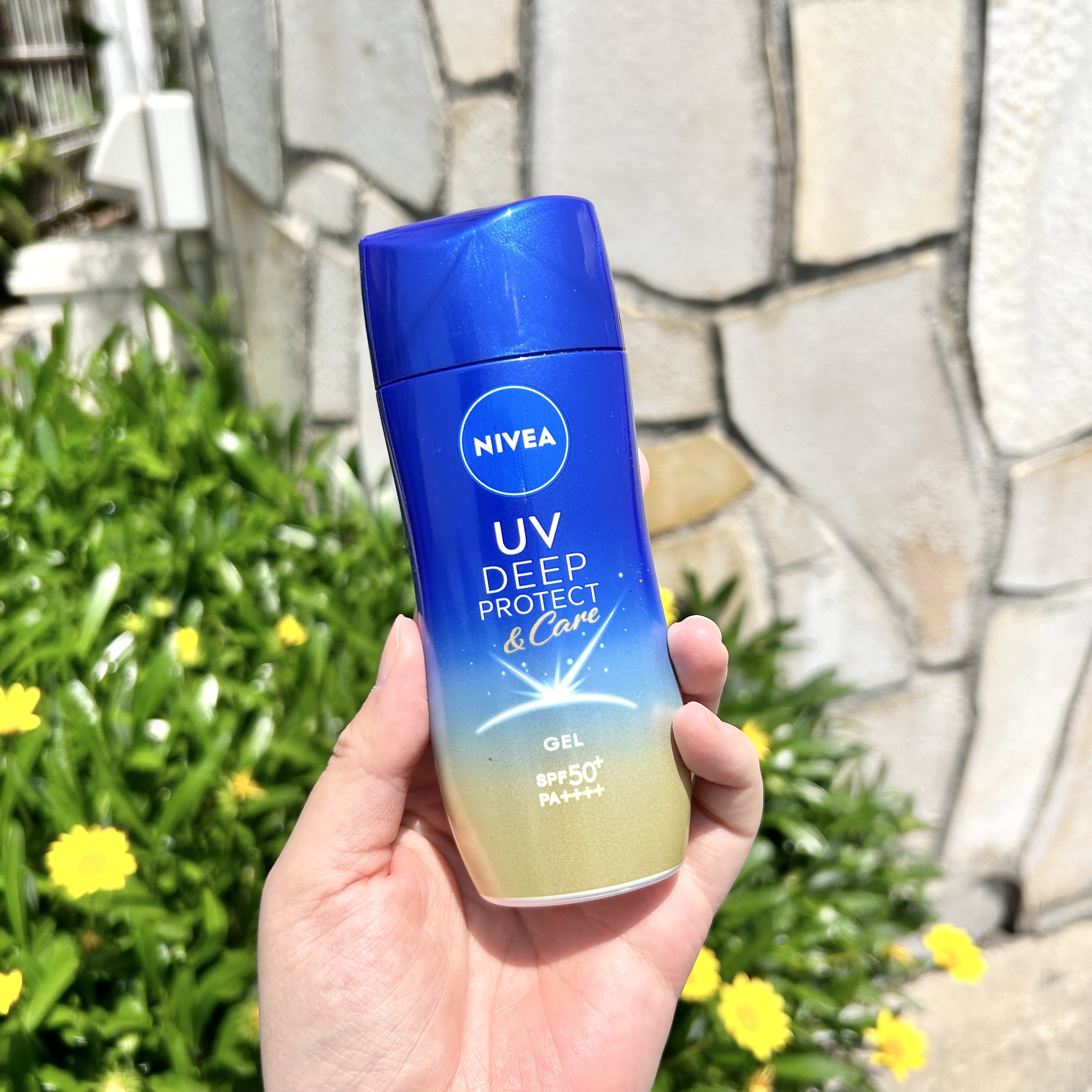 ニベアUV ディープ プロテクト＆ケア ジェル/ニベア/日焼け止めジェルを使ったクチコミ（1枚目）