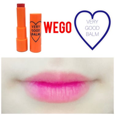 VERY GOOD BALM/WEGO/リップケア・リップクリームを使ったクチコミ（3枚目）