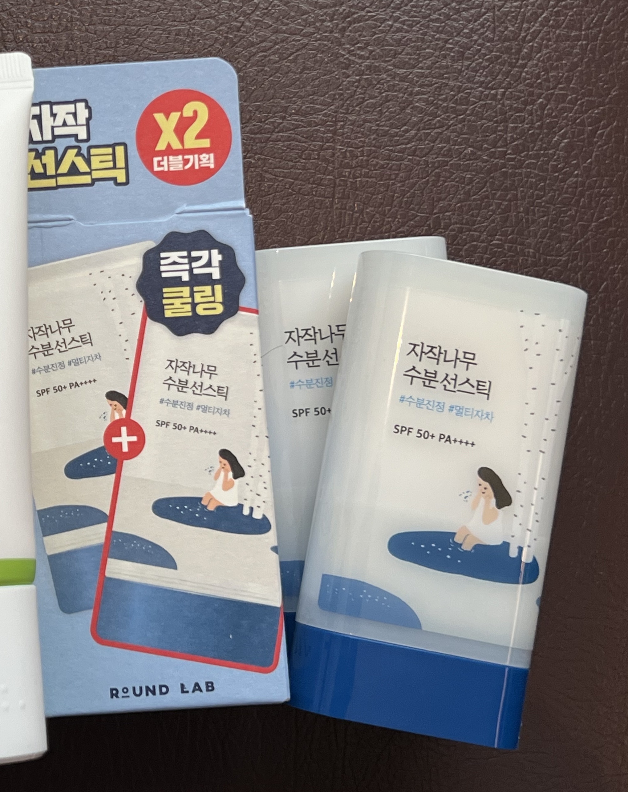 白樺モイスチャーライジング サンスティック/ROUND LAB/日焼け止めスティックを使ったクチコミ（1枚目）