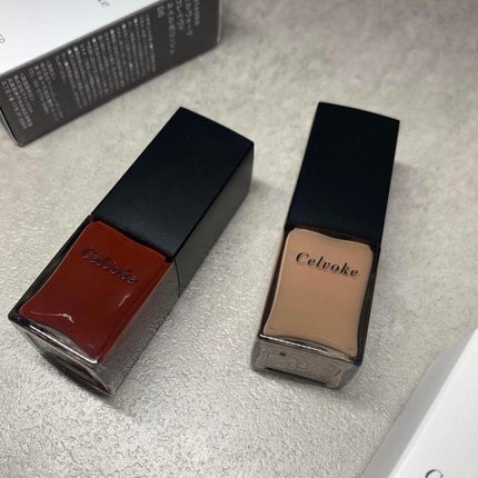 セルヴォーク クレイヴドネイルポリッシュ 06 ビターマルーン/Celvoke/マニキュアの画像