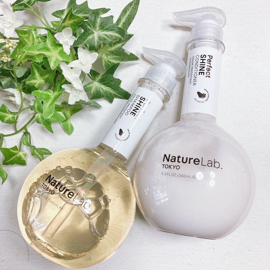 パーフェクト シャイン シャンプー/コンディショナー/NatureLab. TOKYO/サロンシャンプーを使ったクチコミ(1枚目)