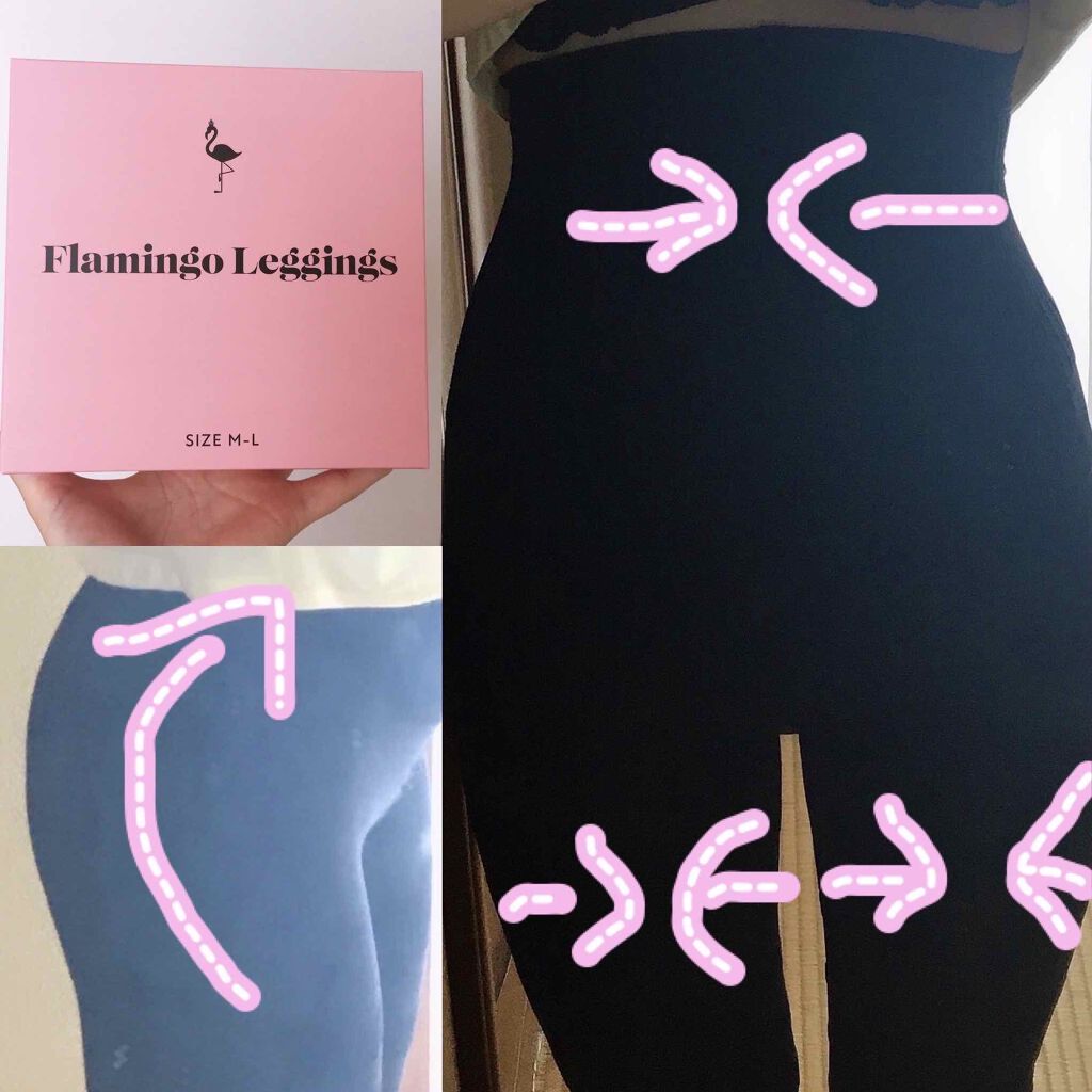 yuna** on LIPS 「新発売/お腹もおしりも脚もキュッと細見え、履くだけ−6㎝💕加圧..」(3枚目)