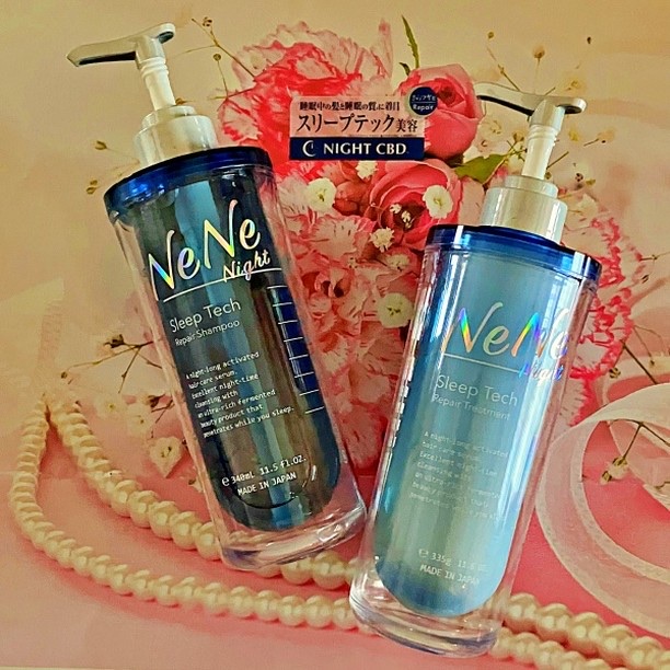 スリープテック リペア シャンプー／ヘアトリートメント/NeNe Night/市販シャンプーを使ったクチコミ（1枚目）