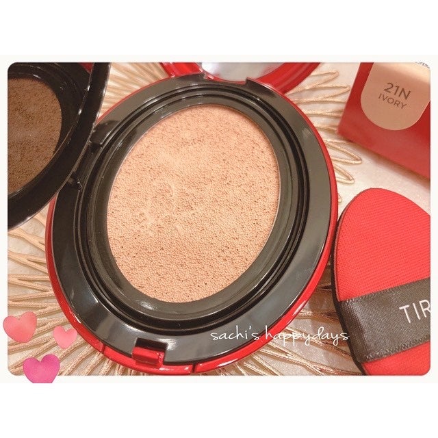 マスク フィット レッド クッション/TIRTIR(ティルティル)/クッションファンデーションを使ったクチコミ(3枚目)