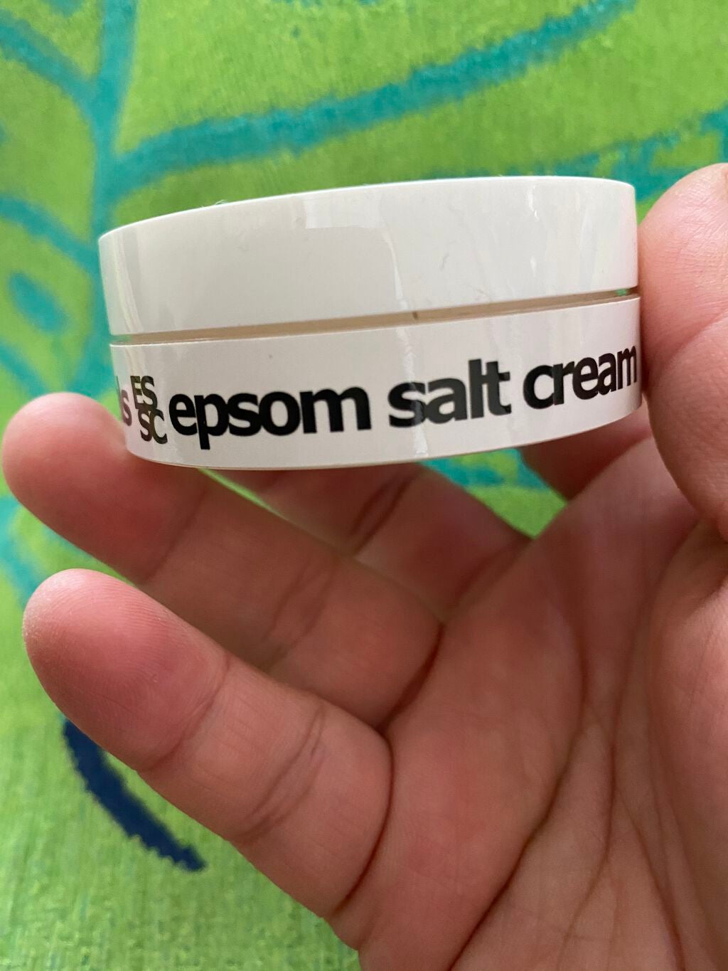エプソムソルトクリーム/sea crystals/ボディクリームを使ったクチコミ(1枚目)