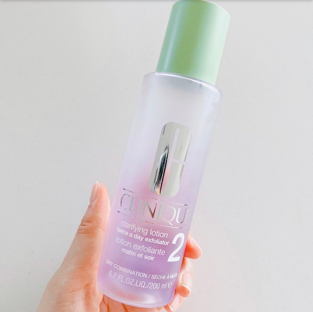 クラリファイング ローション 2/CLINIQUE/拭き取り化粧水を使ったクチコミ(1枚目)