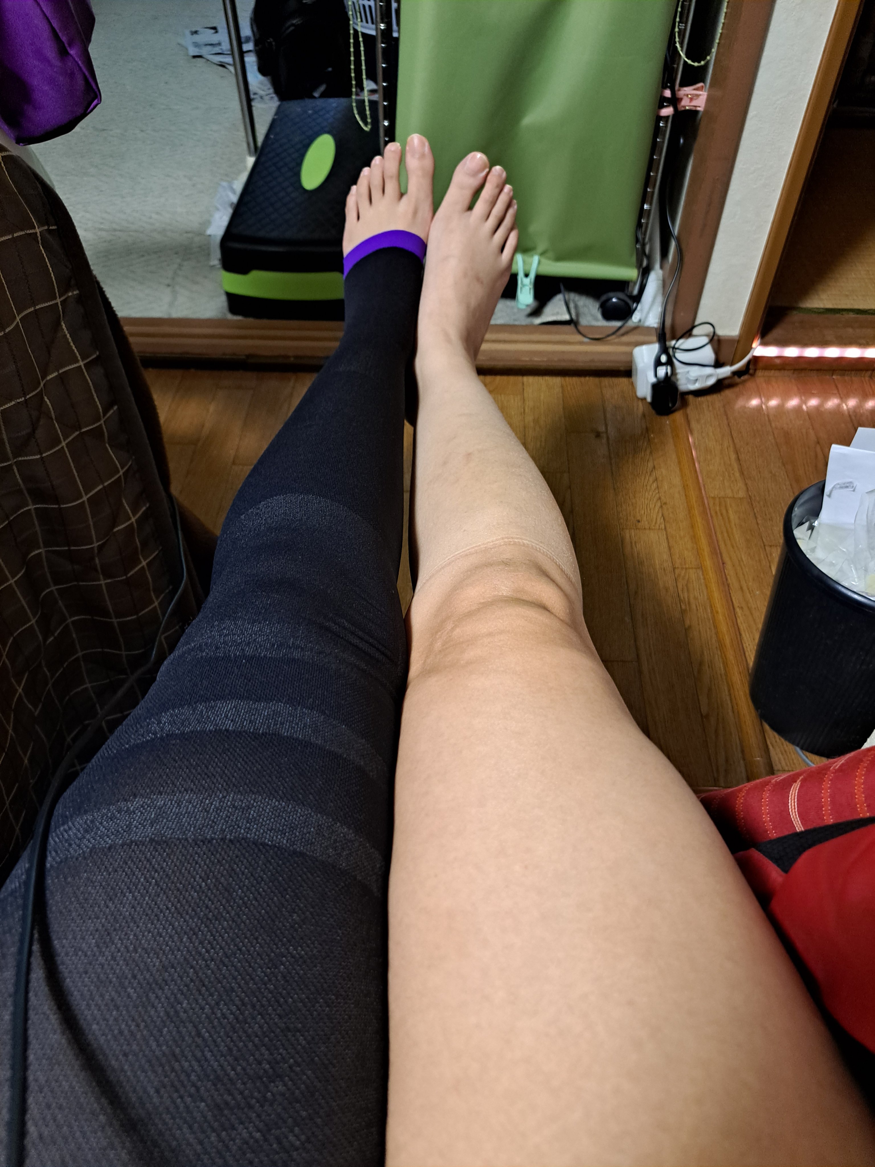 寝ながらメディキュット フルレッグ/メディキュット/着圧ソックス・レギンスを使ったクチコミ（3枚目）