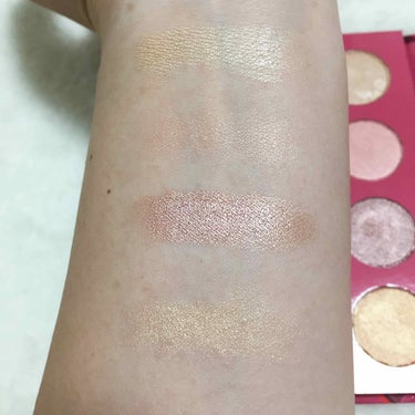 Fem Rosa Karrueche - Pressed Powder Shadow Palette - She/ColourPop/パウダーアイシャドウを使ったクチコミ（2枚目）