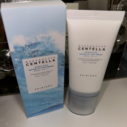 ヒアルーシカ ウォーターフィット サンセラム/SKIN1004/日焼け止めローションを使ったクチコミ(1枚目)