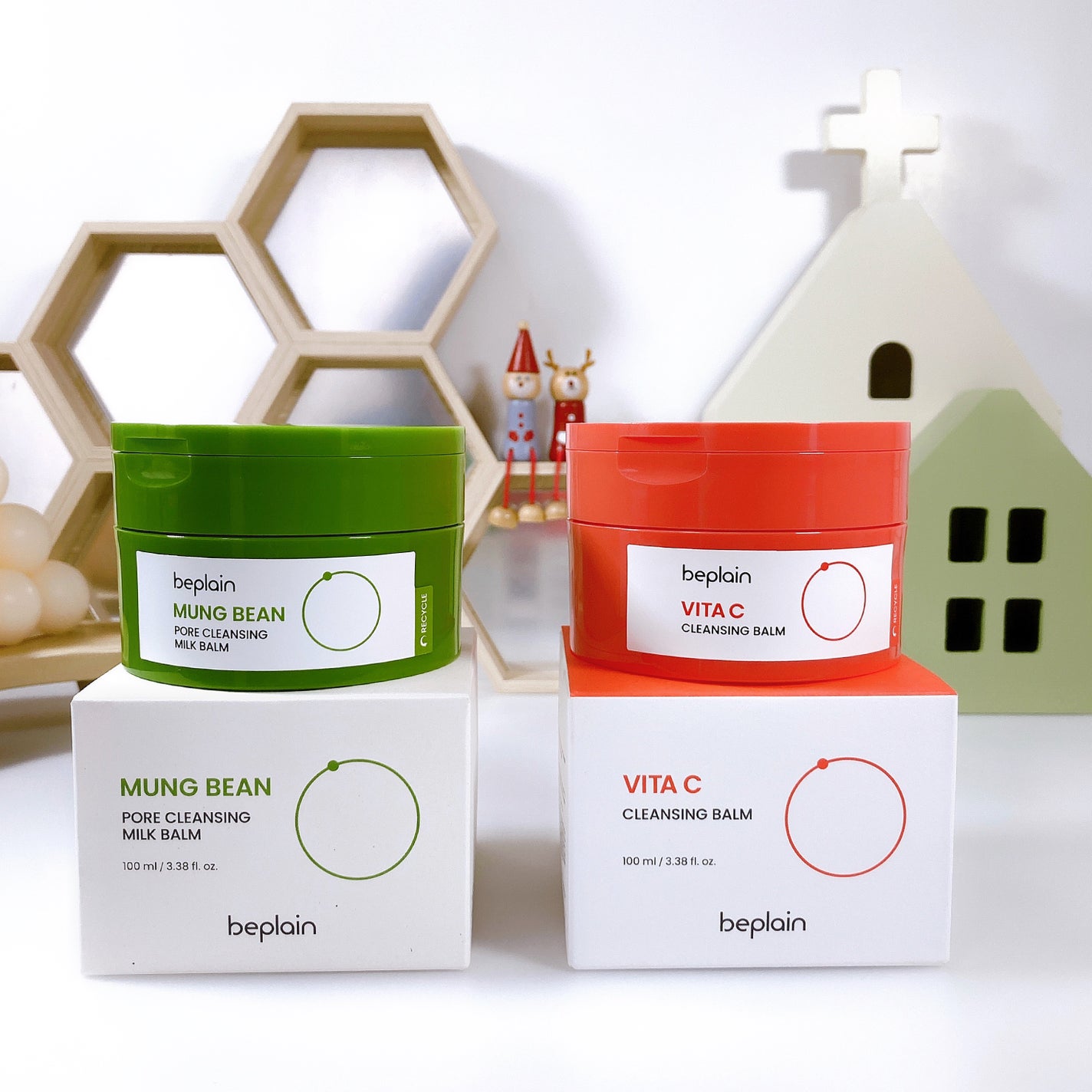 緑豆毛穴クレンジングミルクバーム/beplain/クレンジングバームを使ったクチコミ(7枚目)