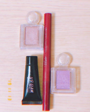 UR GLAM　EYESHADOW PRIMER/U R GLAM/アイシャドウベースを使ったクチコミ（3枚目）