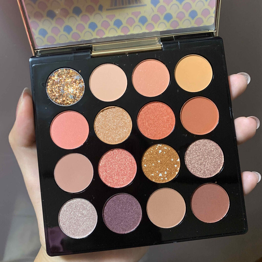 大英博物館 エジプトシリーズ アイシャドウパレット/ZEESEA/アイシャドウパレットを使ったクチコミ(2枚目)