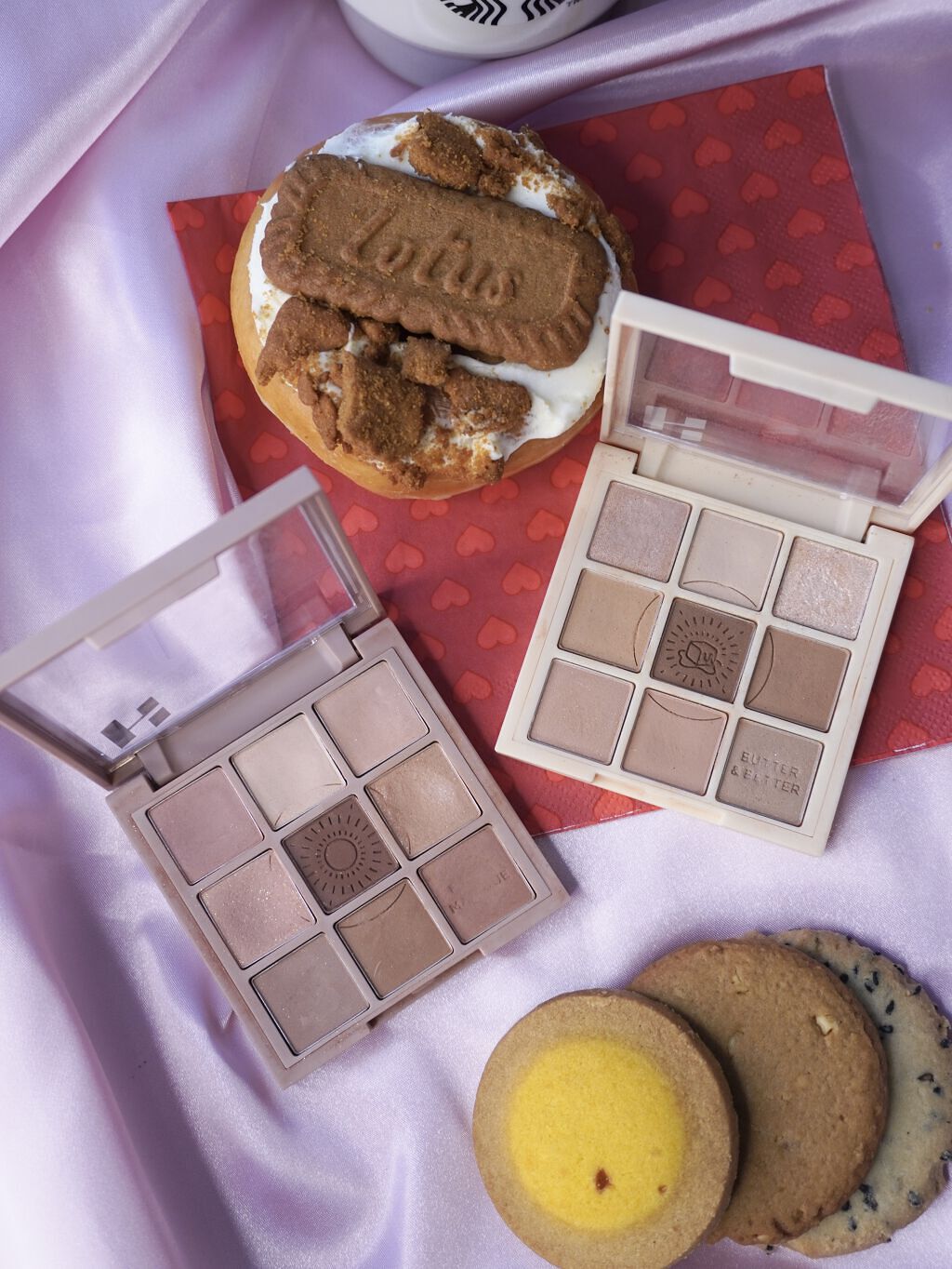 マイフェイブムードアイパレット 9カラー 01 デイジー(DAIZY)/HOLIKA HOLIKA/アイシャドウパレットを使ったクチコミ（1枚目）