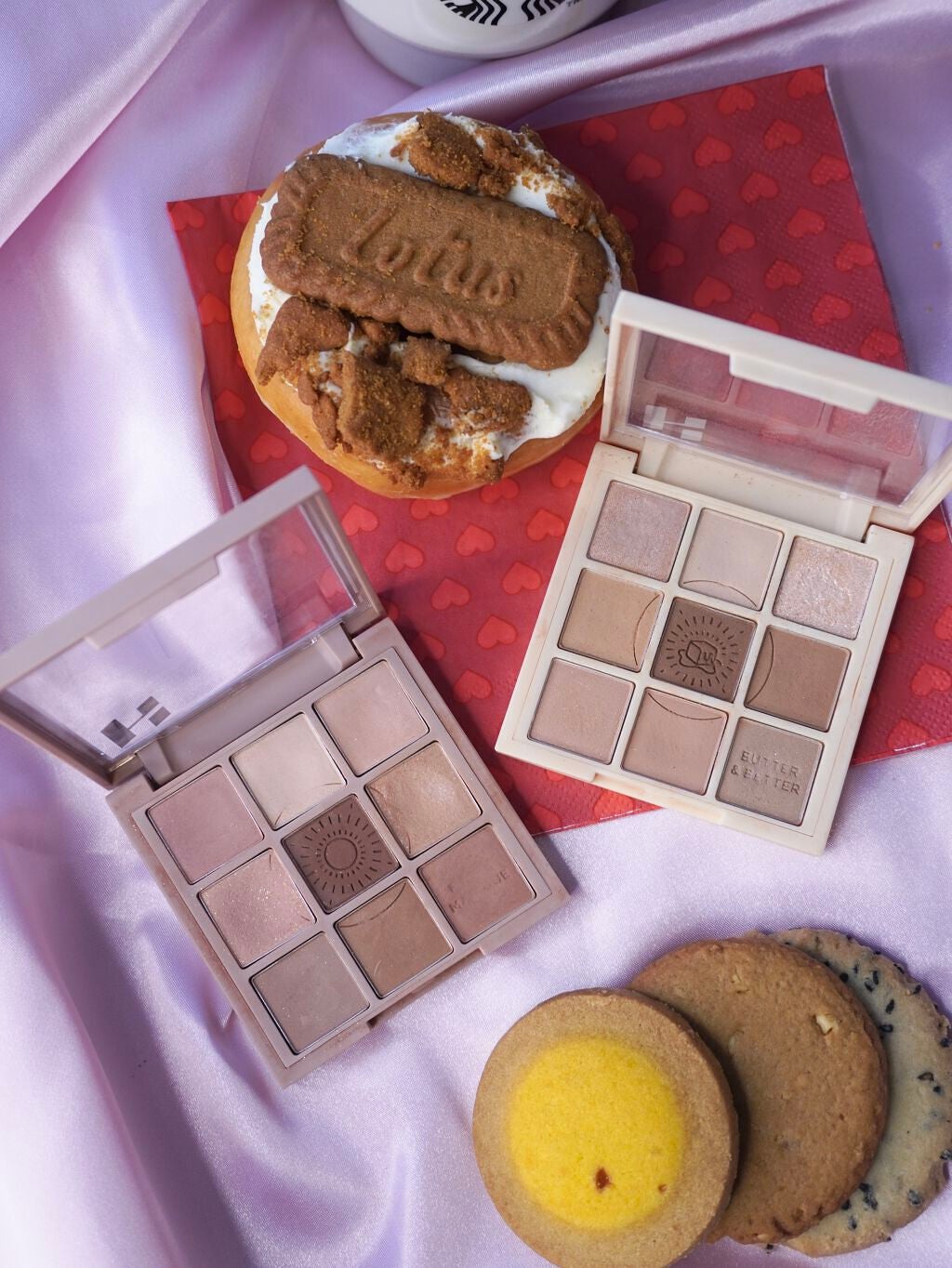 マイフェイブムードアイパレット 9カラー/HOLIKA HOLIKA/アイシャドウパレットを使ったクチコミ(1枚目)