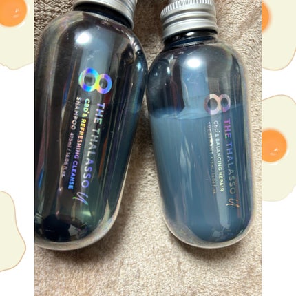 エイトザタラソ ユー CBD&リフレッシング クレンズ 美容液シャンプー/CBD&バランシング ダメージリペア 美容液ヘアトリートメント/エイトザタラソ/市販シャンプーを使ったクチコミ(1枚目)