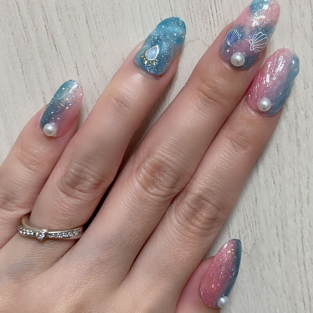 LTグロッシートップコート/ビューティーワールド/ネイルトップコートを使ったクチコミ（3枚目）