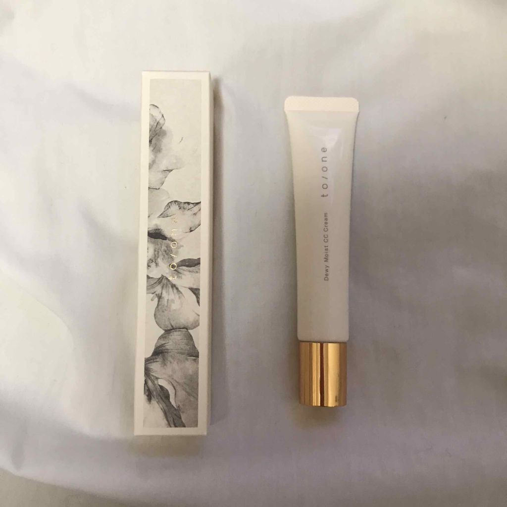 トーン デューイ モイスト CCクリーム/to/one/CCクリームを使ったクチコミ(1枚目)