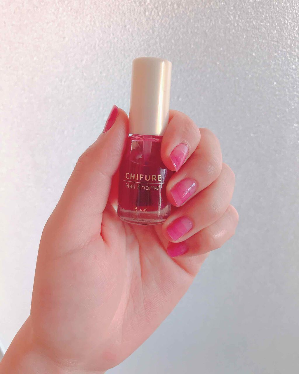 ネイル エナメル/ちふれ/マニキュアを使ったクチコミ（1枚目）