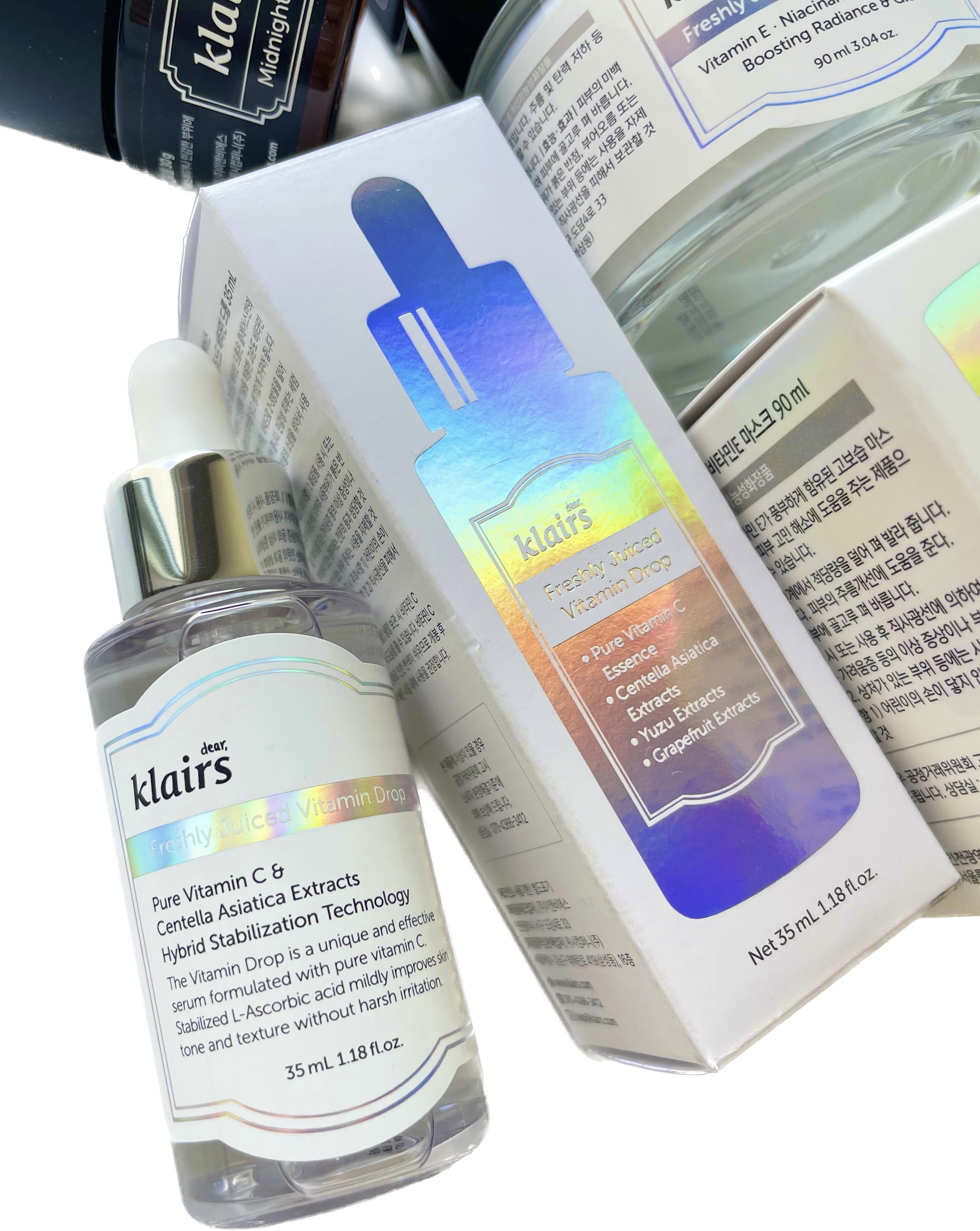 フレッシュリージュースドビタミンドロップ(35ml)/Klairs/美容液を使ったクチコミ（2枚目）