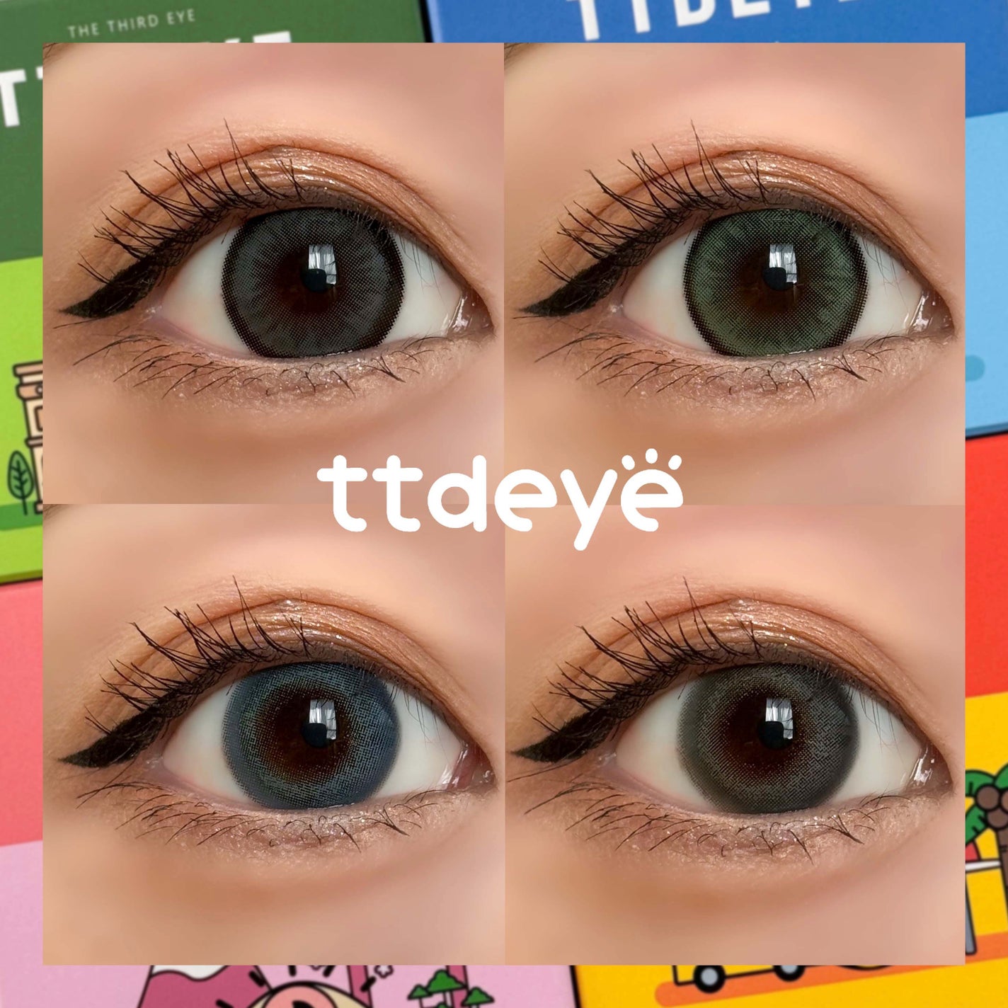 ミウラ on LIPS 「▼可愛すぎ❤︎海外カラコン👀💞【TTDeye/Myfavori..」(1枚目)