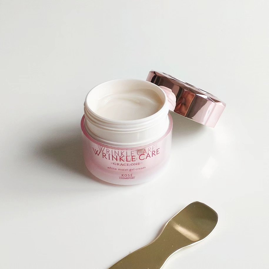 リンクルケア ホワイト モイストジェルクリーム/グレイスワン/オールインワン化粧品を使ったクチコミ（2枚目）