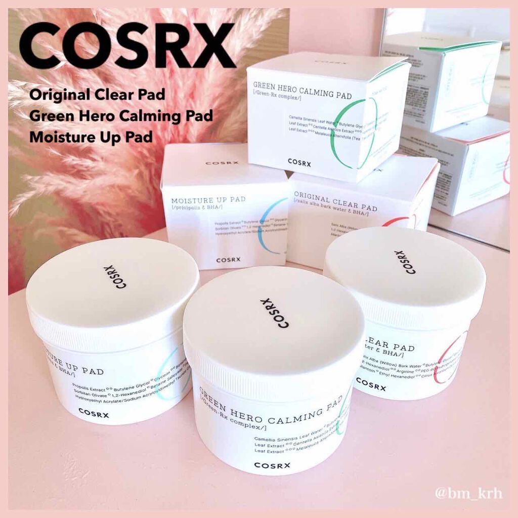 ワンステップモイスチャーアップパッド/COSRX/トナーパッドを使ったクチコミ（2枚目）
