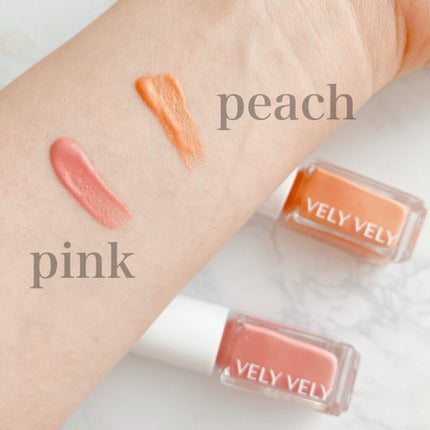 アンプルブラッシャー/VELY VELY/リキッドチークを使ったクチコミ(3枚目)