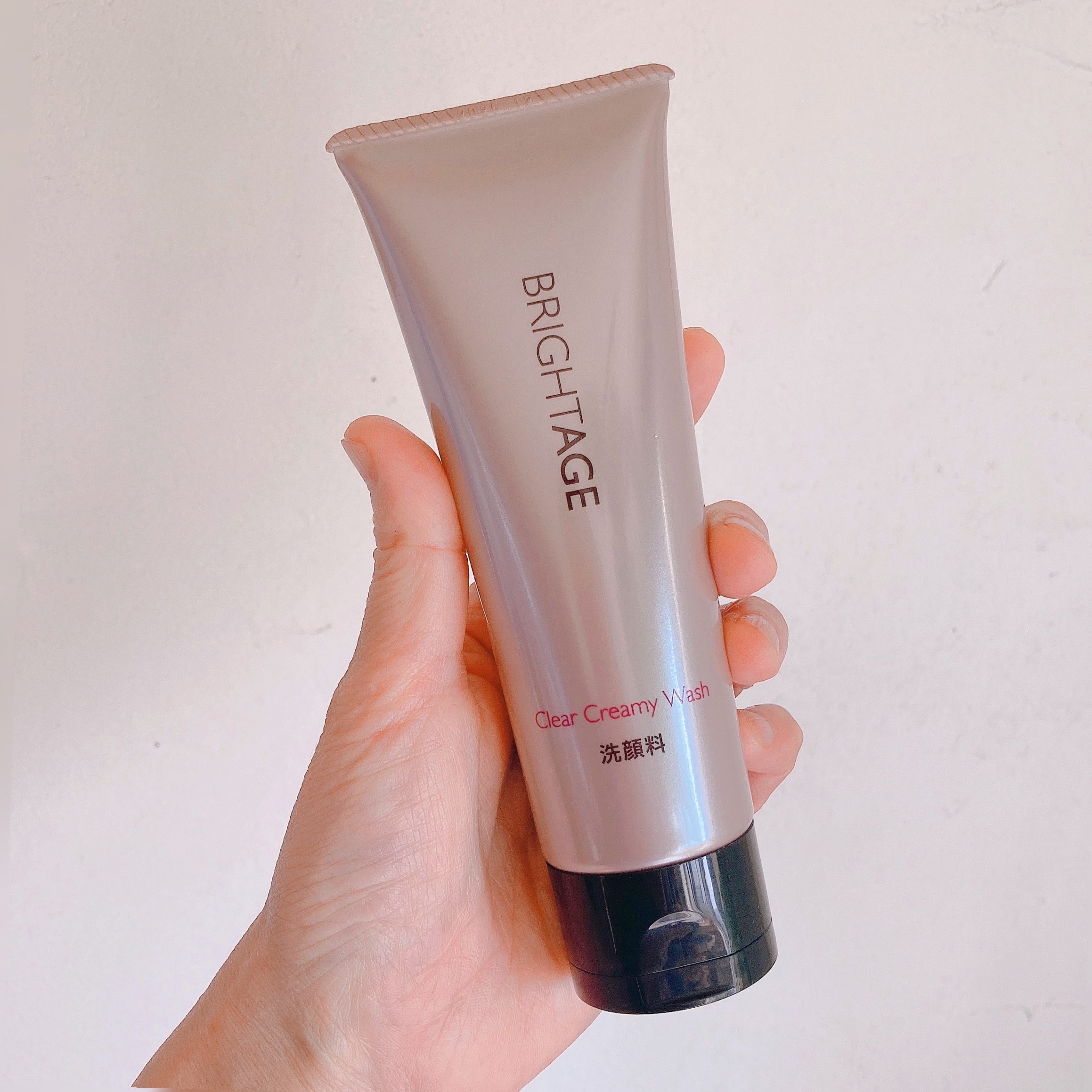 クリア クリーミーウォッシュ/BRIGHTAGE/洗顔フォームを使ったクチコミ（2枚目）