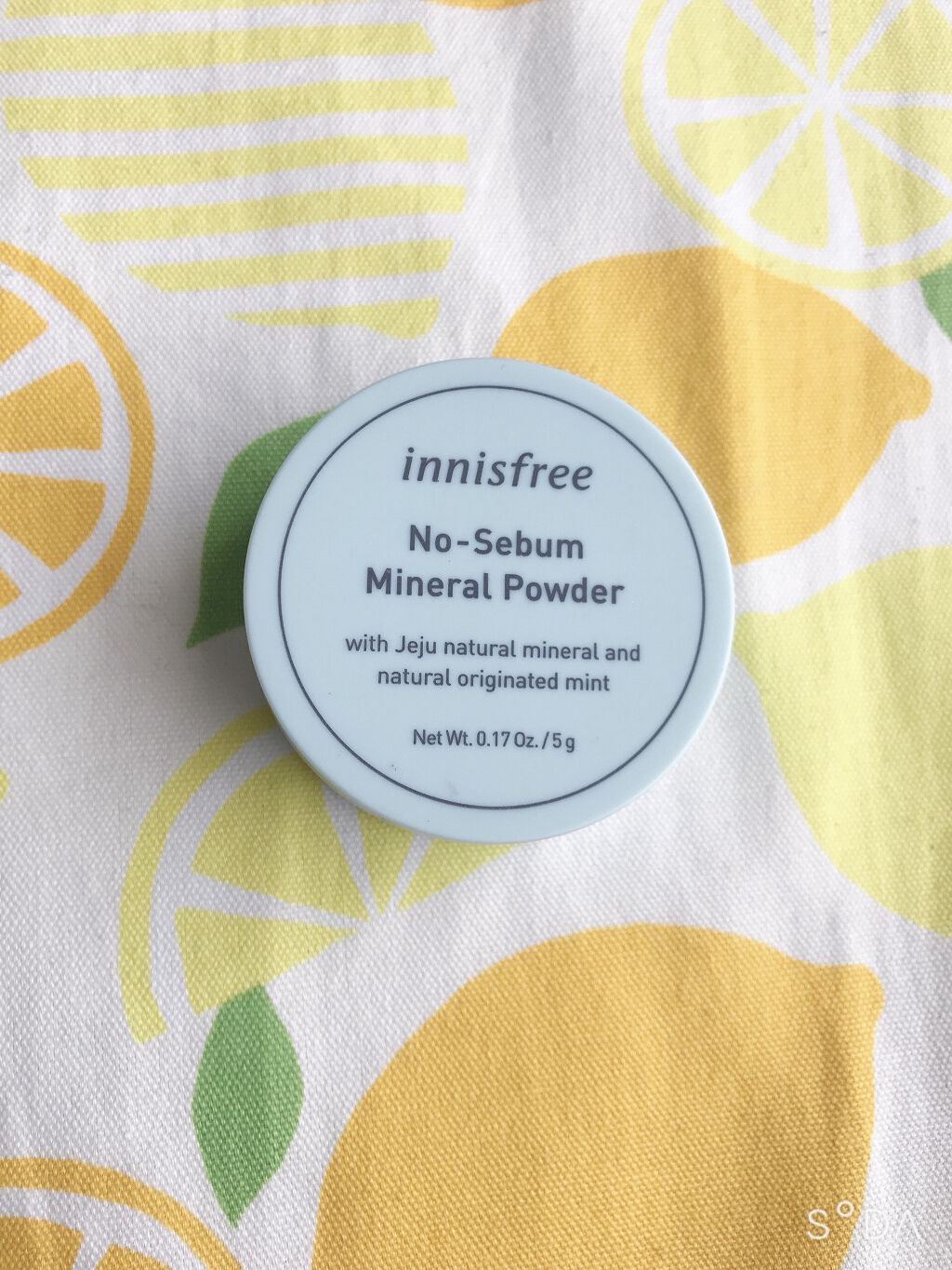 ノーセバム ミネラルパウダー/innisfree/ルースパウダーを使ったクチコミ（1枚目）