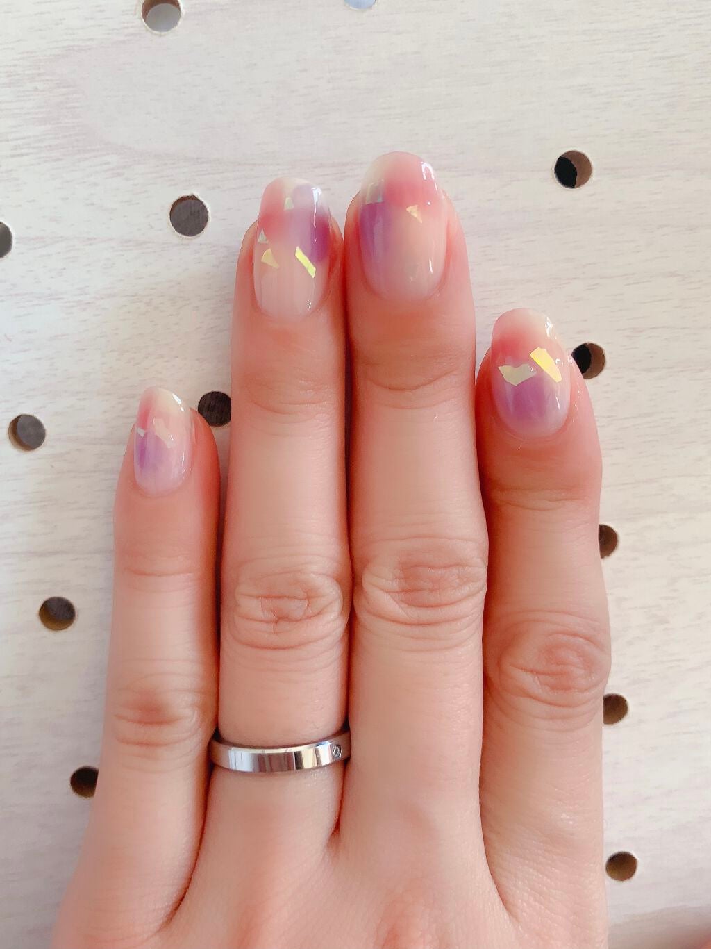 カラフルネイルズ/キャンメイク/マニキュアを使ったクチコミ(4枚目)