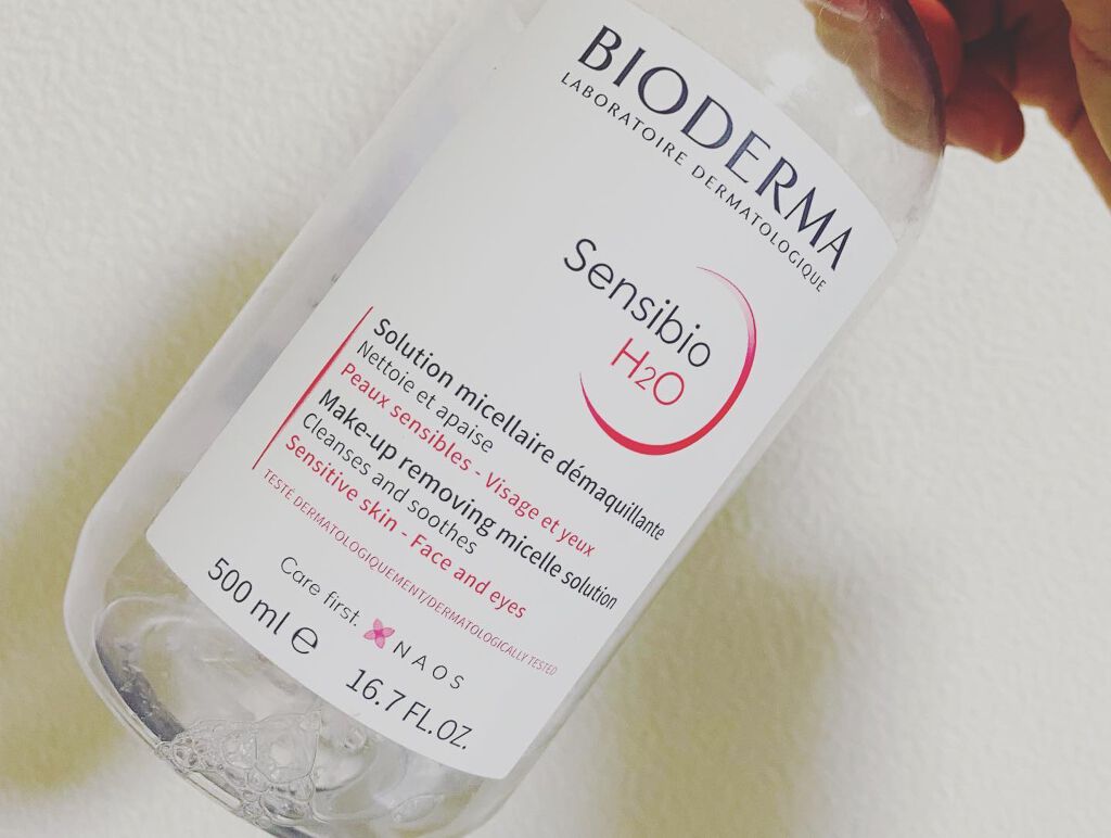 サンシビオ エイチツーオー D/ビオデルマ/クレンジングウォーターを使ったクチコミ(2枚目)