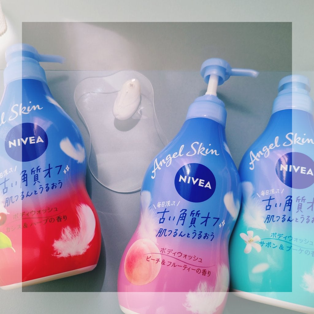 エンジェルスキン ボディウォッシュ サボン&ブーケの香り/ニベア/ボディソープを使ったクチコミ(2枚目)