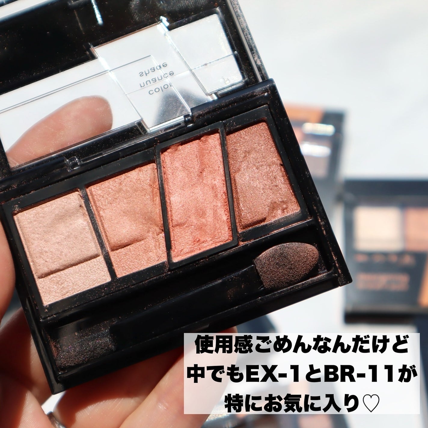 デザイニングブラウンアイズ/KATE/アイシャドウパレットを使ったクチコミ(10枚目)