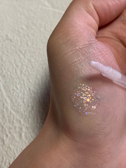 シュガー トゥインクル リキッド グリッター/PERIPERA/グリッターを使ったクチコミ(3枚目)