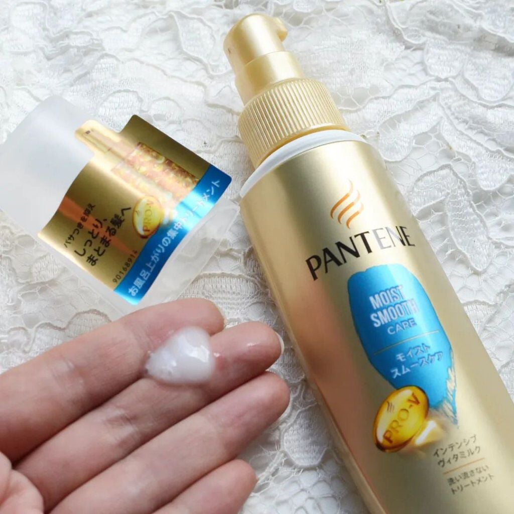 モイストスムースケア インテンシブ ヴィタミルク 洗い流さないトリートメント /パンテーン/ヘアミルクを使ったクチコミ(4枚目)