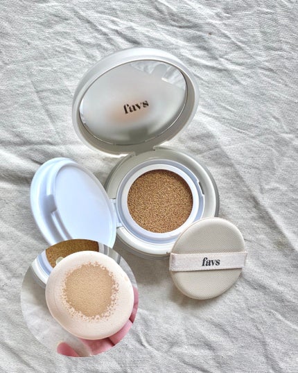 カーミンググロウアップクッションファンデーション/favs/リキッドファンデーションを使ったクチコミ(2枚目)