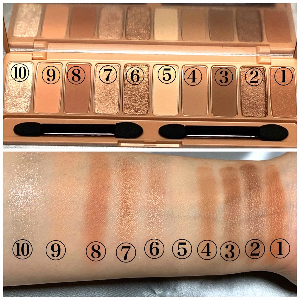 プレイカラー アイシャドウ/ETUDE/アイシャドウパレットを使ったクチコミ(2枚目)