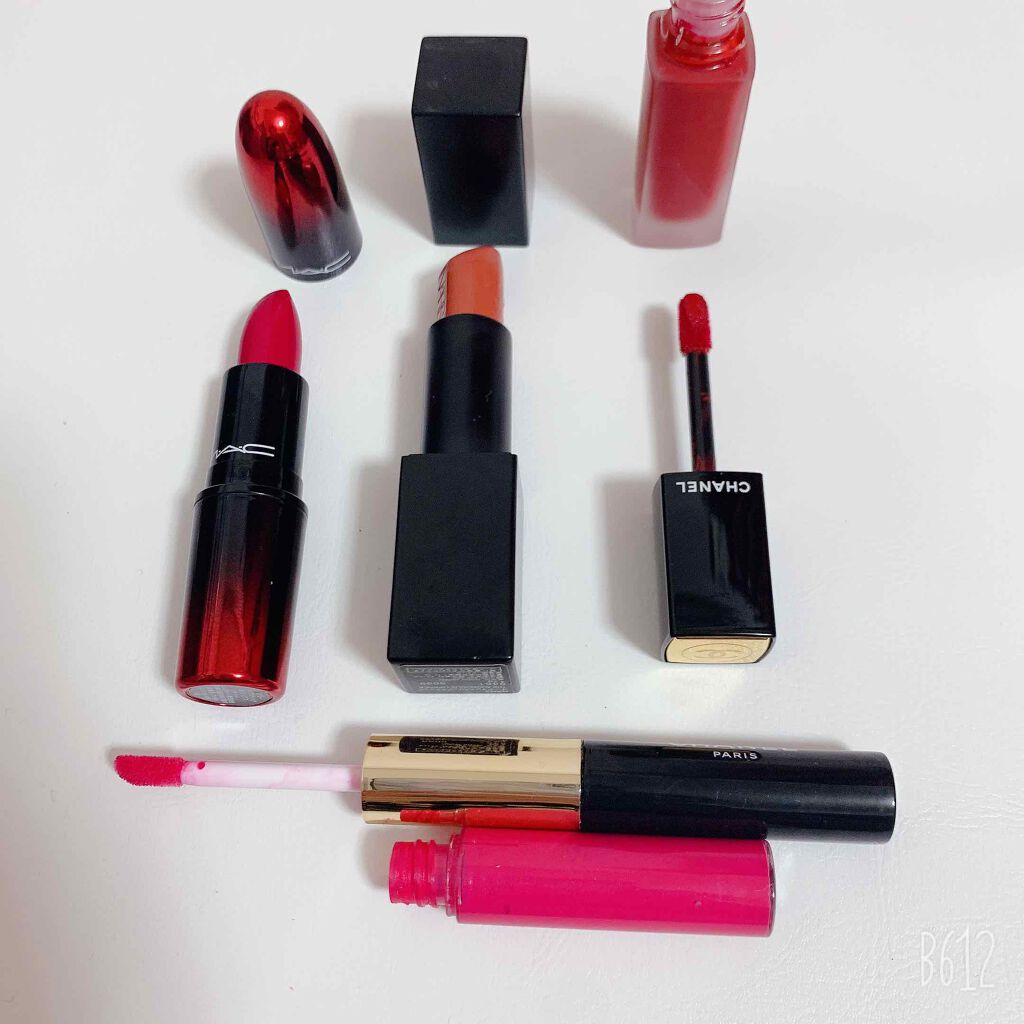 オーデイシャスリップスティック/NARS/口紅を使ったクチコミ(3枚目)